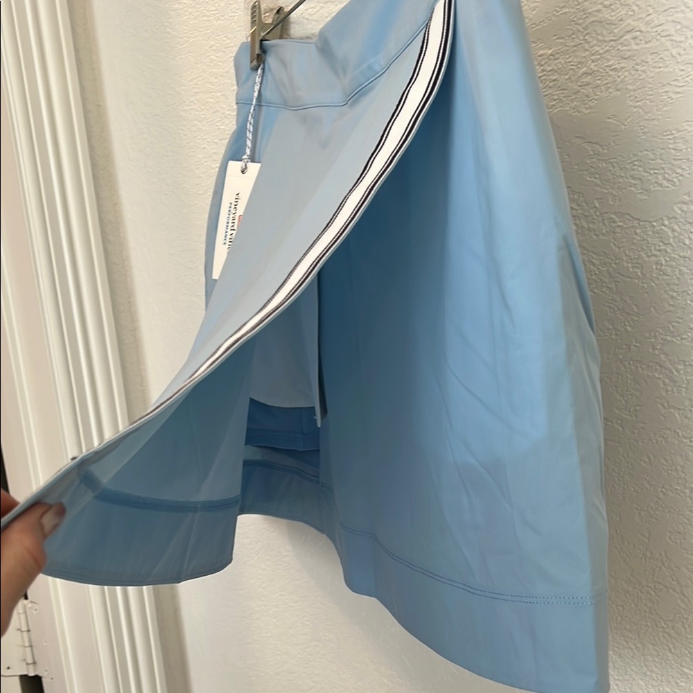 Vineyard Vines Blue Mini Pencil Skirt Athletic - Picture 10 of 11